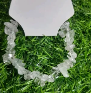 Pulseira de Cascalho – Cristal