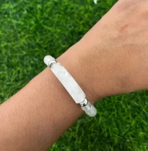 Pulseira Esfera com Pingente – Cristal